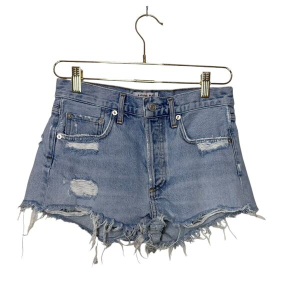 Agolde Parker Vintage Cut‎ Off Short Women 24 Swapmeet A026-811 Festival - Picture 1 of 7